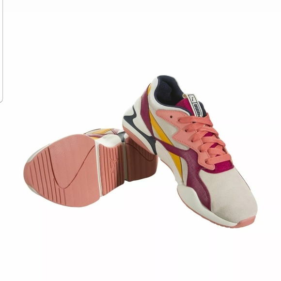 Last 1! Puma Nova Suede Casual Shoes womens 9 - Picture 2 of 4